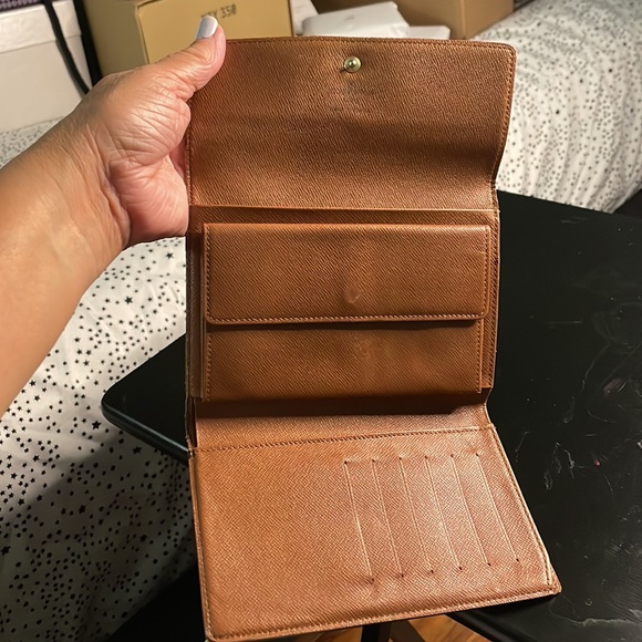 💯Louis Vuitton  LV mono Trifold wallet #2 medium size - Picture 5 of 9